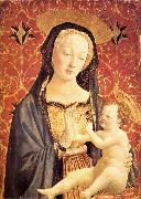 DOMENICO VENEZIANO Madonna and Child drre Sweden oil painting artist